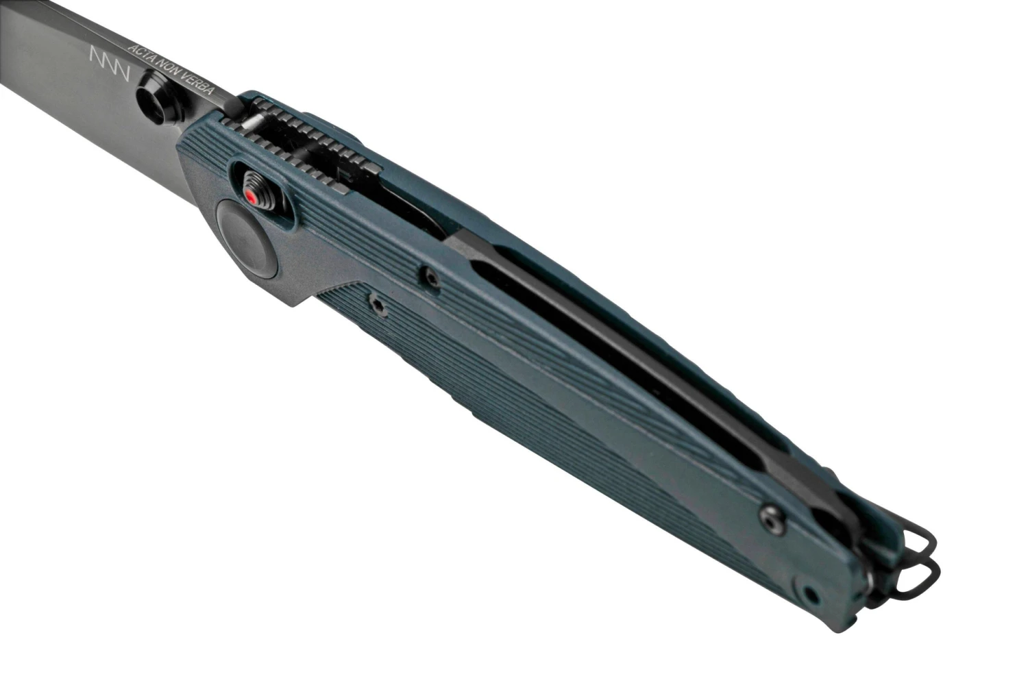 ANV Knives A100 CPM MAGNACUT, DLC, Alock, GRN Blue ANVA100-008, Navaja 9 ANV Knives A100 CPM MAGNACUT, DLC, Alock, GRN Blue ANVA100-008, Navaja - Imagen 7