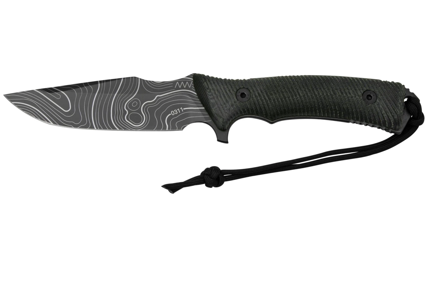 ANV Knives M311 SPELTER DLC Topo Elmax, Black Micarta Handle, Black Kydex Sheath, Cuchillo De Supervivencia 3 ANV Knives M311 SPELTER DLC Topo Elmax, Black Micarta Handle, Black Kydex Sheath, Cuchillo De Supervivencia