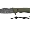 ANV Knives M311 SPELTER DLC Topo Elmax, Olive Micarta Handle, Black Kydex Sheath, Cuchillo De Supervivencia -Victorinox Ventas ANVM311 005 01 anv