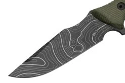 ANV Knives M311 SPELTER DLC Topo Elmax, Olive Micarta Handle, Black Kydex Sheath, Cuchillo De Supervivencia -Victorinox Ventas ANVM311 005 03 anv