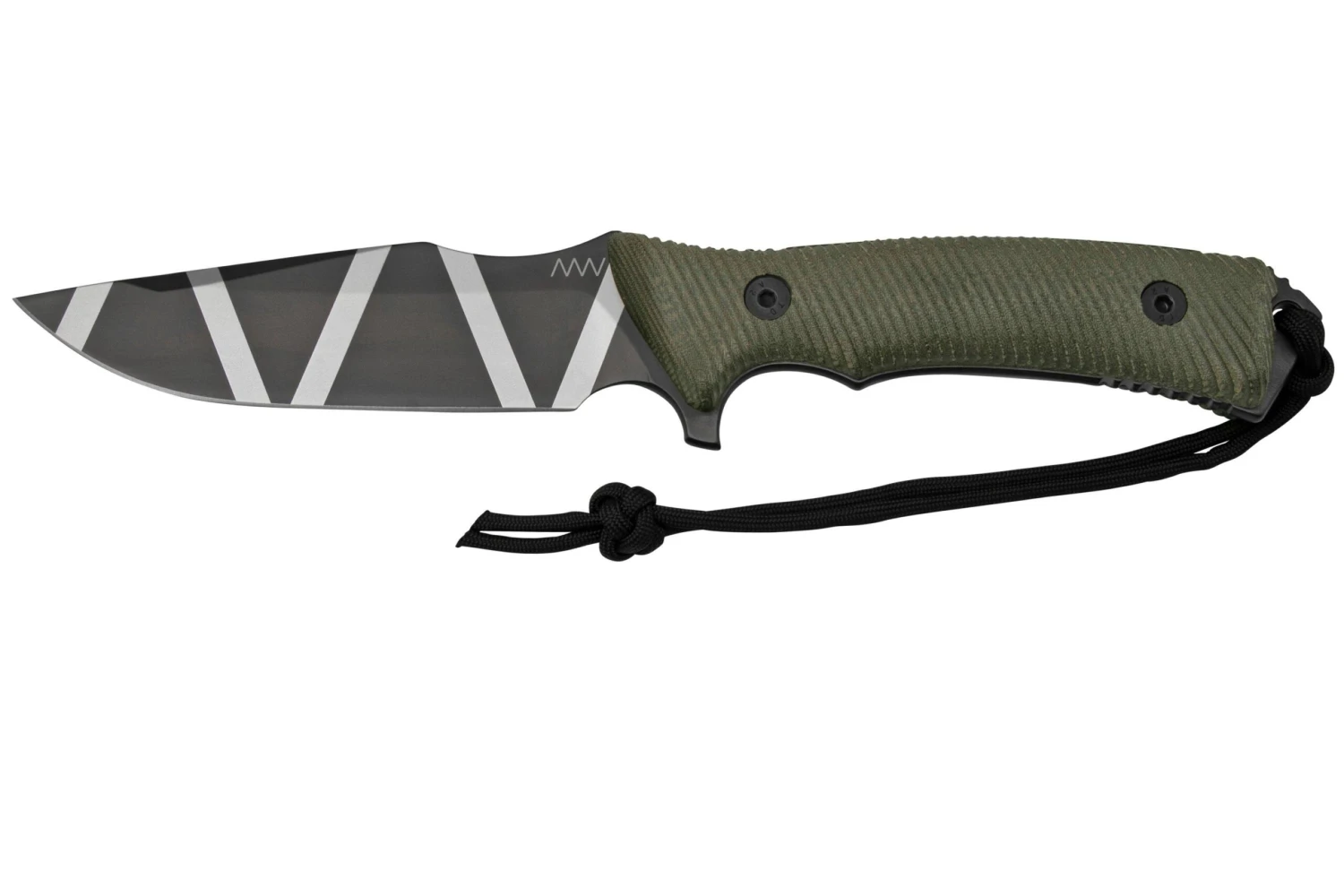 ANV Knives M311 SPELTER DLC Camo Elmax, Olive Micarta Handle, Black Kydex Sheath, Cuchillo De Supervivencia 3 ANV Knives M311 SPELTER DLC Camo Elmax, Olive Micarta Handle, Black Kydex Sheath, Cuchillo De Supervivencia