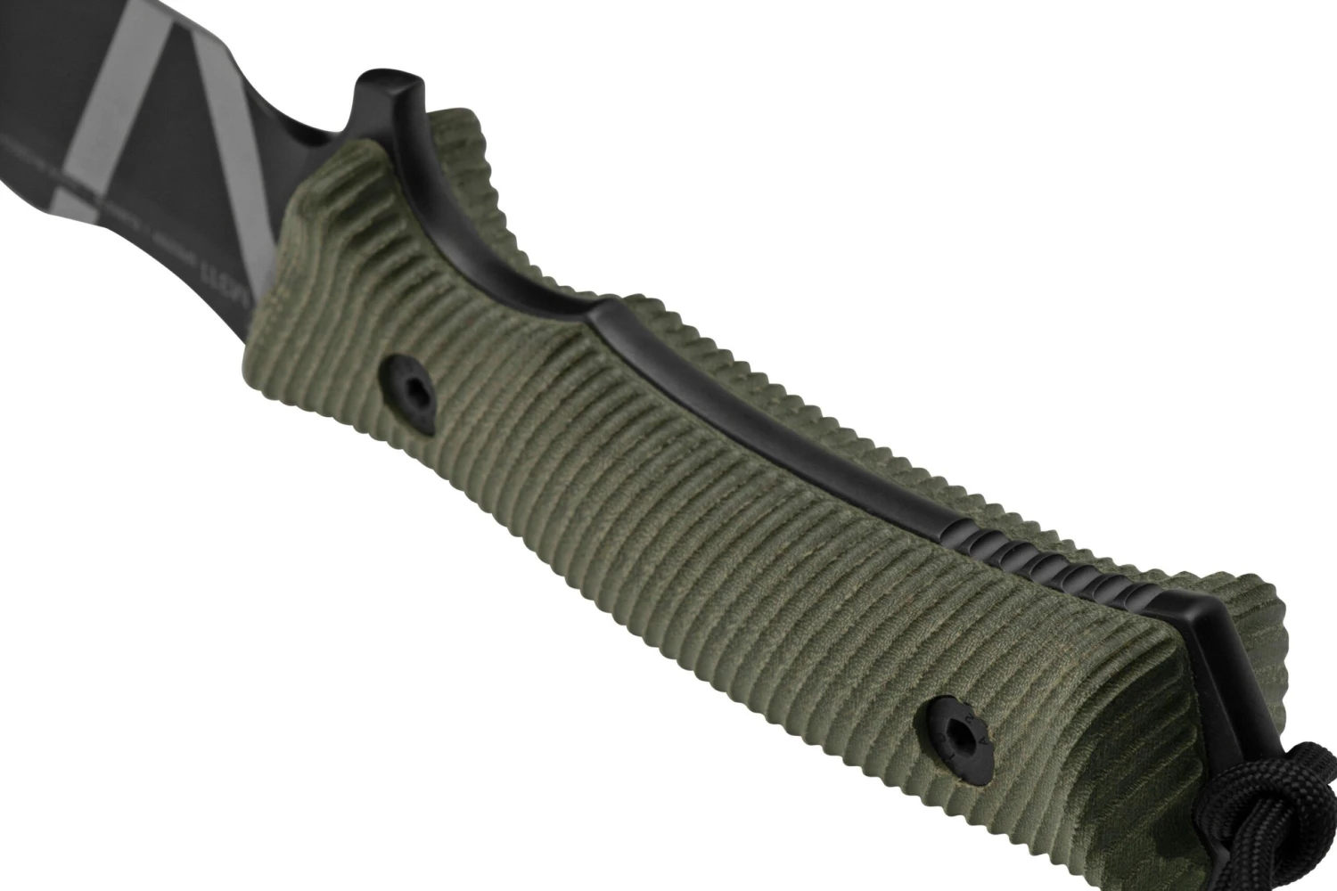 ANV Knives M311 SPELTER DLC Camo Elmax, Olive Micarta Handle, Black Kydex Sheath, Cuchillo De Supervivencia 6 ANV Knives M311 SPELTER DLC Camo Elmax, Olive Micarta Handle, Black Kydex Sheath, Cuchillo De Supervivencia - Imagen 4