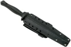 ANV M500 Anthropoid DLC Elmax, Black Handle, M500-001, Black Kydex Sheath, Cuchillo Daga -Victorinox Ventas ANVM500 001 06 anv knives