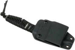 ANV P100 Sleipner, Black Paracord P100-002, Black Kydex Sheath, Cuchillo De Cuello -Victorinox Ventas ANVP100 002 07 anv knives