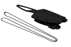 ANV Knives P100 Sleipner Cerakote, No Paracord, P100-036, Black Kydex Sheath, Cuchillo De Cuello -Victorinox Ventas ANVP100 036 06 anv