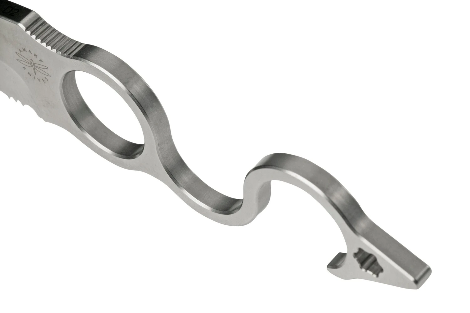 Amare Knives 6F Serration Sixth-Finger 202105 Droppoint, Cuchillo Fijo 6 Amare Knives 6F Serration Sixth-Finger 202105 Droppoint, Cuchillo Fijo - Imagen 4