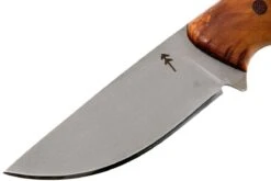 Autine Kurbads, Curly Birch, Elmax, Brown RH Sheath, Cuchillo De Exterior -Victorinox Ventas AT KUR CB 03 autine at kur cb 03