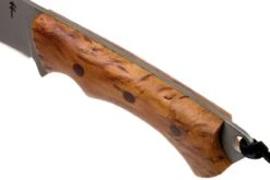 Autine Kurbads, Curly Birch, Elmax, Brown RH Sheath, Cuchillo De Exterior -Victorinox Ventas AT KUR CB 05 autine at kur cb 05