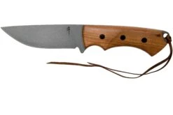 Autine Kurbads, Cherry, Elmax, Brown RH Sheath, Cuchillo De Exterior