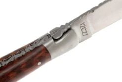 Laguiole En Aubrac HP 12cm Snakewood Limado A Mano L0212AMH-FSI1 -Victorinox Ventas AUL0212AMH FSI1 04 laguiole en aubrac aul0212amh fsi1 04