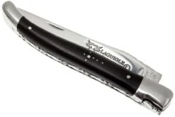 Laguiole En Aubrac HP 12cm De Madera De ébano Limado A Mano L0212EBH-FSI1 -Victorinox Ventas AUL0212EBH FSI1 03 laguiole en aubrac aul0212ebh fsi1 03