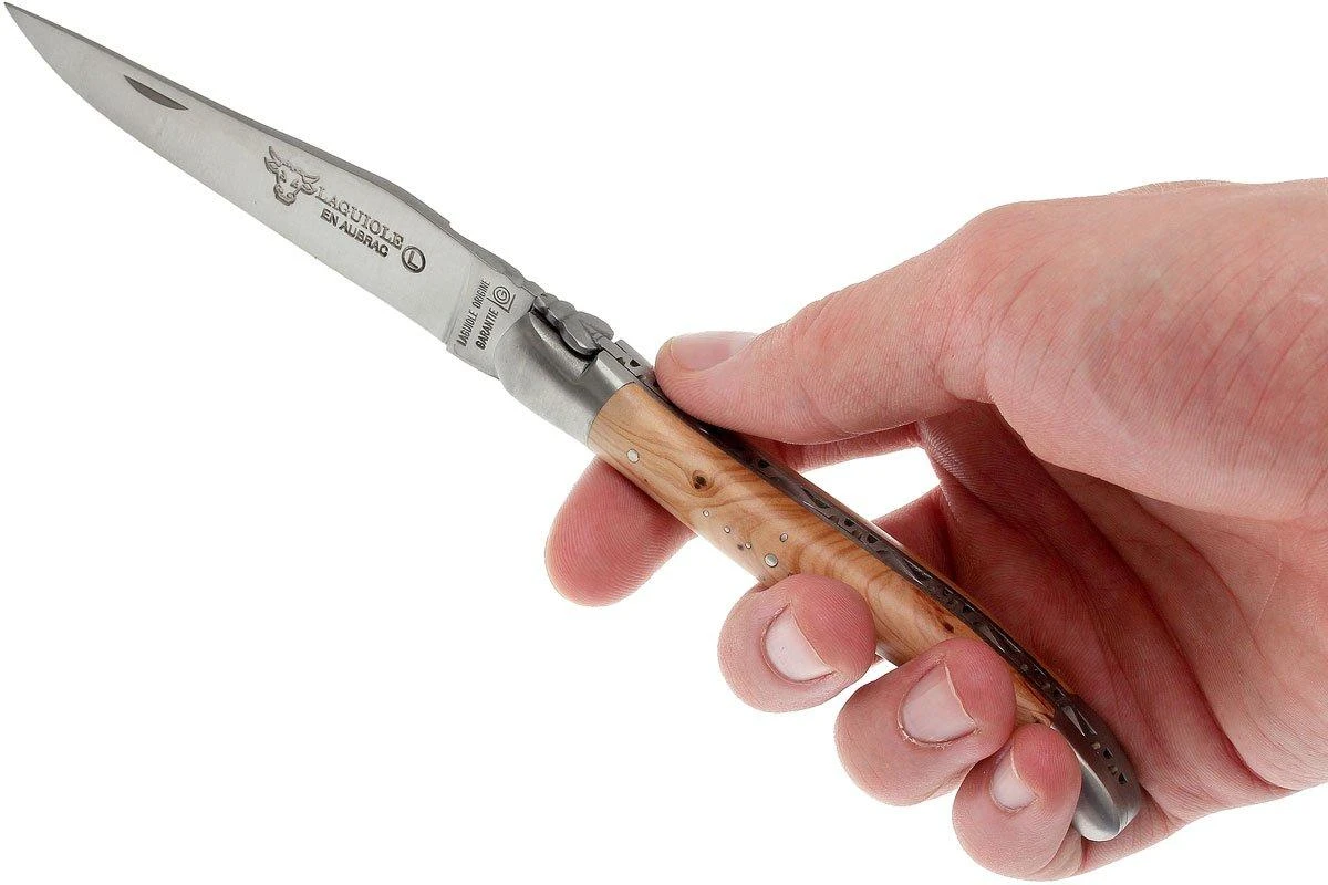 Laguiole En Aubrac Classic 12cm De Madera De Enebro L0212GEI-FSB1 9 Laguiole En Aubrac Classic 12cm De Madera De Enebro L0212GEI-FSB1 - Imagen 7