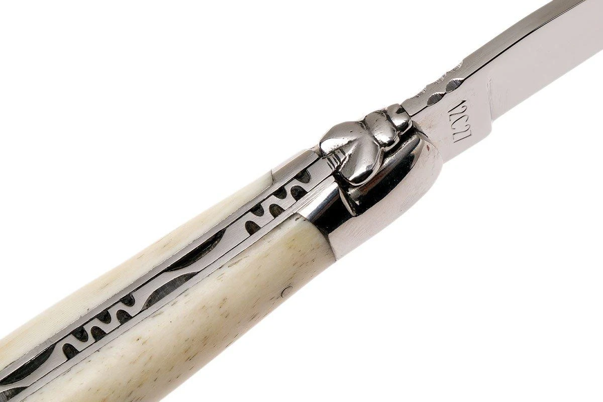Laguiole En Aubrac Classic 12cm De Hueso Blanco L0212OSI-FSI1 8 Laguiole En Aubrac Classic 12cm De Hueso Blanco L0212OSI-FSI1 - Imagen 6