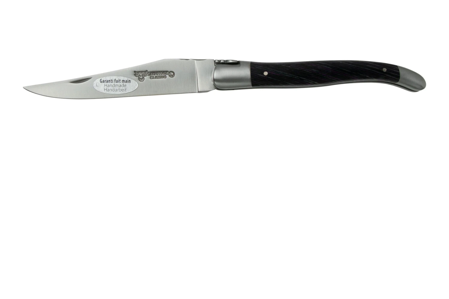 Laguiole En Aubrac Samba Prune L0212SAPIF Madera De Samba, Mate, 12 Cm 3 Laguiole En Aubrac Samba Prune L0212SAPIF Madera De Samba, Mate, 12 Cm