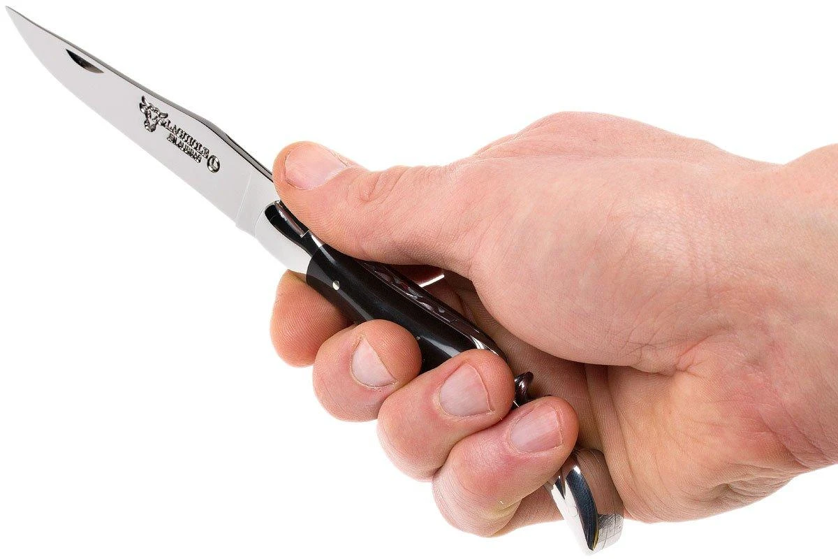 Laguiole En Aubrac 12cm Navaja Con Sacacorcho, De Cuerno De Búfalo L0312BUI-FSI1 10 Laguiole En Aubrac 12cm Navaja Con Sacacorcho, De Cuerno De Búfalo L0312BUI-FSI1 - Imagen 8