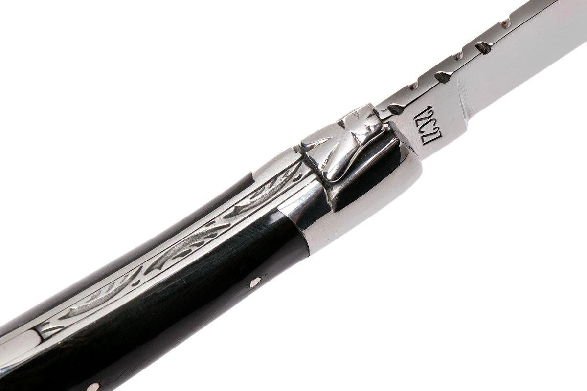 Laguiole En Aubrac 12 Cm Navaja Con Sacacorchos De Cuerno, L0312CPI-SSI1 9 Laguiole En Aubrac 12 Cm Navaja Con Sacacorchos De Cuerno, L0312CPI-SSI1 - Imagen 7