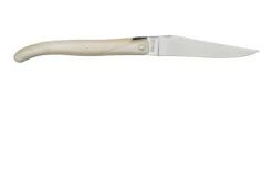 Laguiole En Aubrac Le Perlé 12 Cm L0512OS6J3 Full Handle Hueso Blanco -Victorinox Ventas AUL0512OS6J3 02 laguioleaubrac