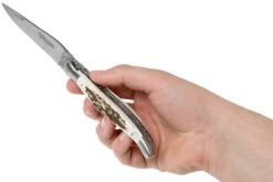 Laguiole En Aubrac 12cm Double Plates, Stag Horn Limado A Mano, L0712BCI/FSB1 -Victorinox Ventas AUL0712BCI FSB1 08 laguiole en aubrac