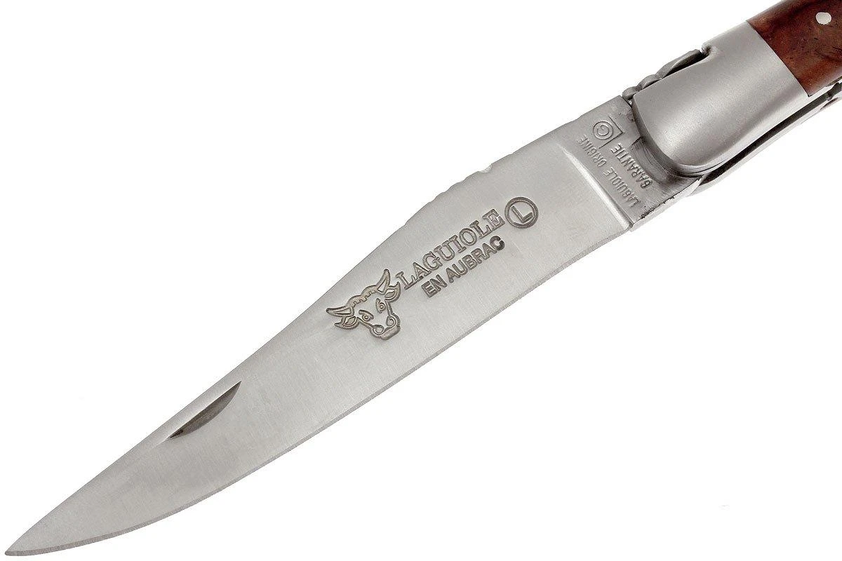 Laguiole En Aubrac 12cm Double Plates, Palissander Limado A Mano, L0712LPI-FSB1 4 Laguiole En Aubrac 12cm Double Plates, Palissander Limado A Mano, L0712LPI-FSB1 - Imagen 2