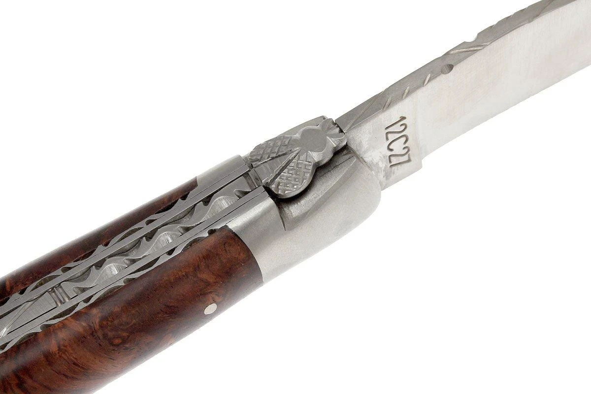 Laguiole En Aubrac 12cm Double Plates, Palissander Limado A Mano, L0712LPI-FSB1 6 Laguiole En Aubrac 12cm Double Plates, Palissander Limado A Mano, L0712LPI-FSB1 - Imagen 4