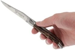 Laguiole En Aubrac 12cm Double Plates, Walnut Burl Limado A Mano, L0712LYI-FSB1 16 Laguiole En Aubrac 12cm Double Plates, Walnut Burl Limado A Mano, L0712LYI-FSB1 -Victorinox Ventas AUL0712LYI FSB1 07 laguiole en aubrac aul0712lyi fsb1 07