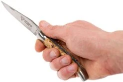 Laguiole En Aubrac 12cm Double Plates, De Madera De Castaño Limado A Mano, L0712NWI-FSB1 -Victorinox Ventas AUL0712NWI FSB1 08 laguiole en aubrac aul0712nwi fsb1 08