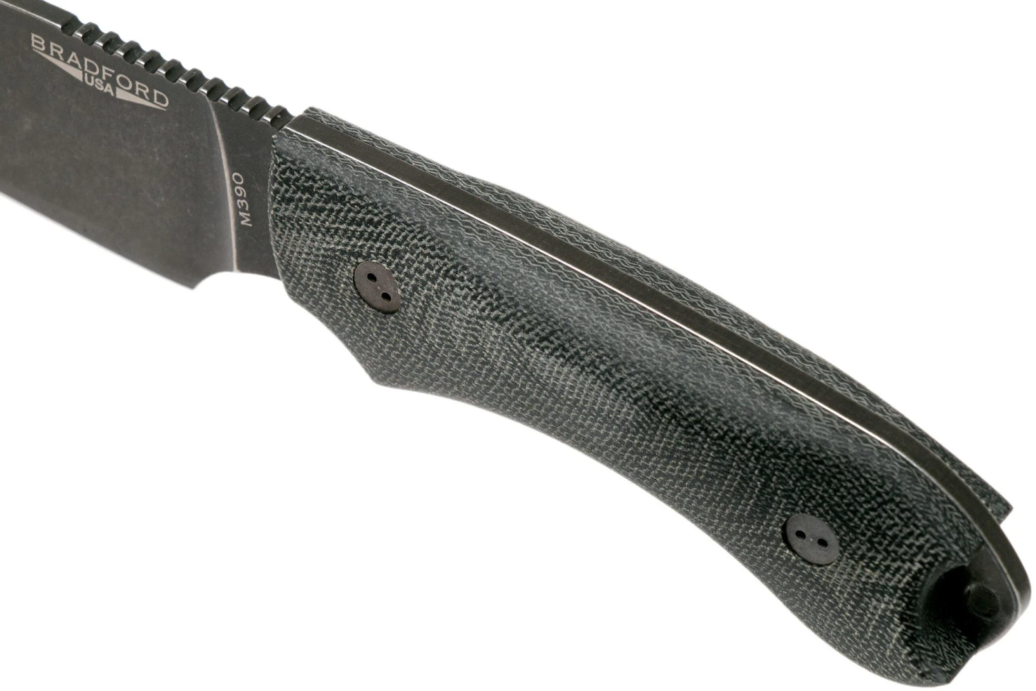 Bradford Guardian 4, 3D Black Micarta Guardian 4 M390, Full Flat Nimbus 4FH-101N 7 Bradford Guardian 4, 3D Black Micarta Guardian 4 M390, Full Flat Nimbus 4FH-101N - Imagen 5