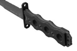 Benchmade SOCP Black 185SBK, CPM-3V Serrated, Cuchillo Fijo, Diseño De Greg Thompson -Victorinox Ventas BE185SBK 04 benchmade