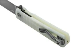 Bestech Titan BG49A-4 Stonewashed, Transparant G10, Navaja -Victorinox Ventas BHBG49A 4 05 bestech