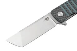 Bestech Titan BL04B Black/Blue Carbon Fiber, Navaja -Victorinox Ventas BHBL04B 03 bestech