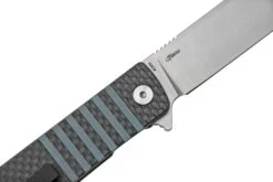 Bestech Titan BL04B Black/Blue Carbon Fiber, Navaja -Victorinox Ventas BHBL04B 05 bestech