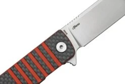 Bestech Titan BL04D Black/Red Carbon Fibre, Navaja -Victorinox Ventas BHBL04D 05 bestech