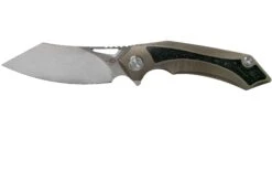 Bestech Kasta BT1909H Bronze Ti, Blue Carbon Fibre, Stonewashed Navaja, Kombou Design