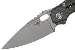 Bestech Exploit BT2005F Stonewashed, Titanium & Carbonfiber, Navaja -Victorinox Ventas BHBT2005F 03 bestech