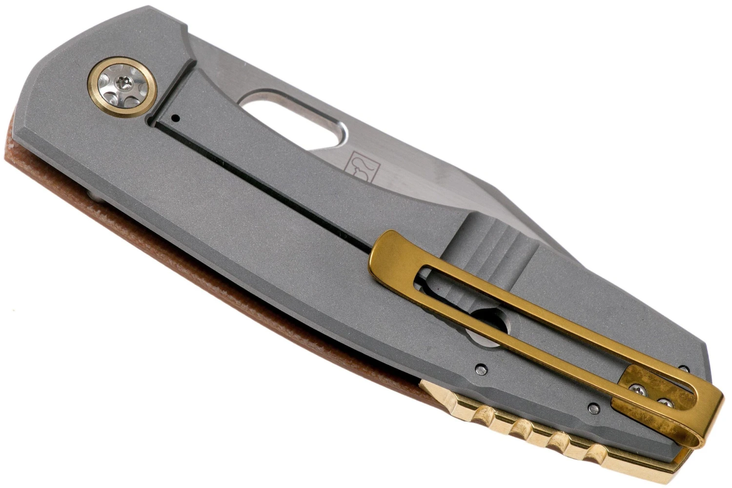 Böker Plus F3.5 01BO338 Brown Canvas Micarta Navaja, Jesper Voxnaes Design 6 Böker Plus F3.5 01BO338 Brown Canvas Micarta Navaja, Jesper Voxnaes Design - Imagen 4