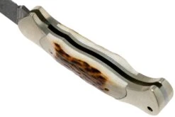 Böker Scout Spearpoint Stag Damascus 112201DAM Cuerno De Ciervo, Navaja -Victorinox Ventas BO112201DAM 05 boker