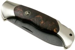 Böker Scout Spearpoint Curly Birch Damascus 112202DAM Madera De Raíz De Abedul, Navaja -Victorinox Ventas BO112202DAM 04 boker