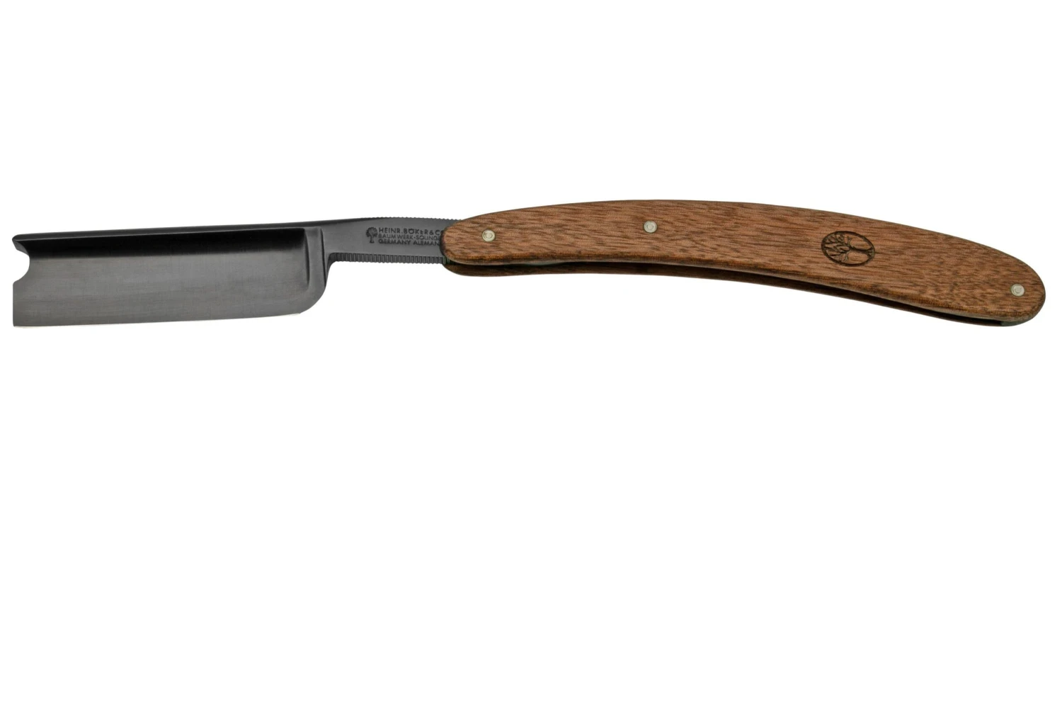 Böker Walnut Barber's Notch 140306 Navaja De Afeitar 3 Böker Walnut Barber's Notch 140306 Navaja De Afeitar