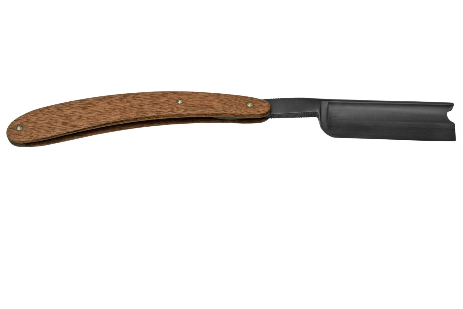 Böker Walnut Barber's Notch 140306 Navaja De Afeitar 4 Böker Walnut Barber's Notch 140306 Navaja De Afeitar - Imagen 2