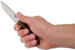 Bark River Highland Special A2, Green Canvas Micarta Cuchillo De Exterior -Victorinox Ventas BRK01 131GNC 06 bark river