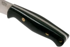 Bark River North Country EDC CPM 154, Black Canvas Micarta, Mosaic Pins Cuchillo Fijo -Victorinox Ventas BRK02 054BCMMP 05 bark river knives