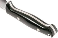 Bark River North Country EDC CPM 154, Black Canvas Micarta, Pines De Mosaico -Victorinox Ventas BRK02 054BRKC MP 04 bark river brk02 054brkc mp 04