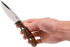 Bark River North Country EDC CPM 154, Gold & Black Elder Burl -Victorinox Ventas BRK02 054BRKGEB 06 bark river brk02 054brkgeb 06