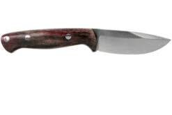 Bark River North Country EDC CPM 154, Red & Black Maple Burl Cuchillo Fijo -Victorinox Ventas BRK02 054RBMB 02 bark river knives