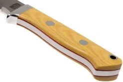 Bark River Huntsman A2, Antique Ivory Micarta, Red Liners -Victorinox Ventas BRK02 111AIVRL 04 bark river brk02 111aivrl 04