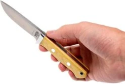 Bark River Huntsman A2, Antique Ivory Micarta, Red Liners -Victorinox Ventas BRK02 111AIVRL 06 bark river brk02 111aivrl 06