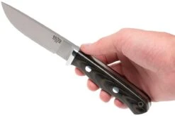 Bark River GamesKeeper A2, Black Green Linen Micarta, Funda Marrón -Victorinox Ventas BRK02 121BGL 06 bark river brk02 121bgl 06