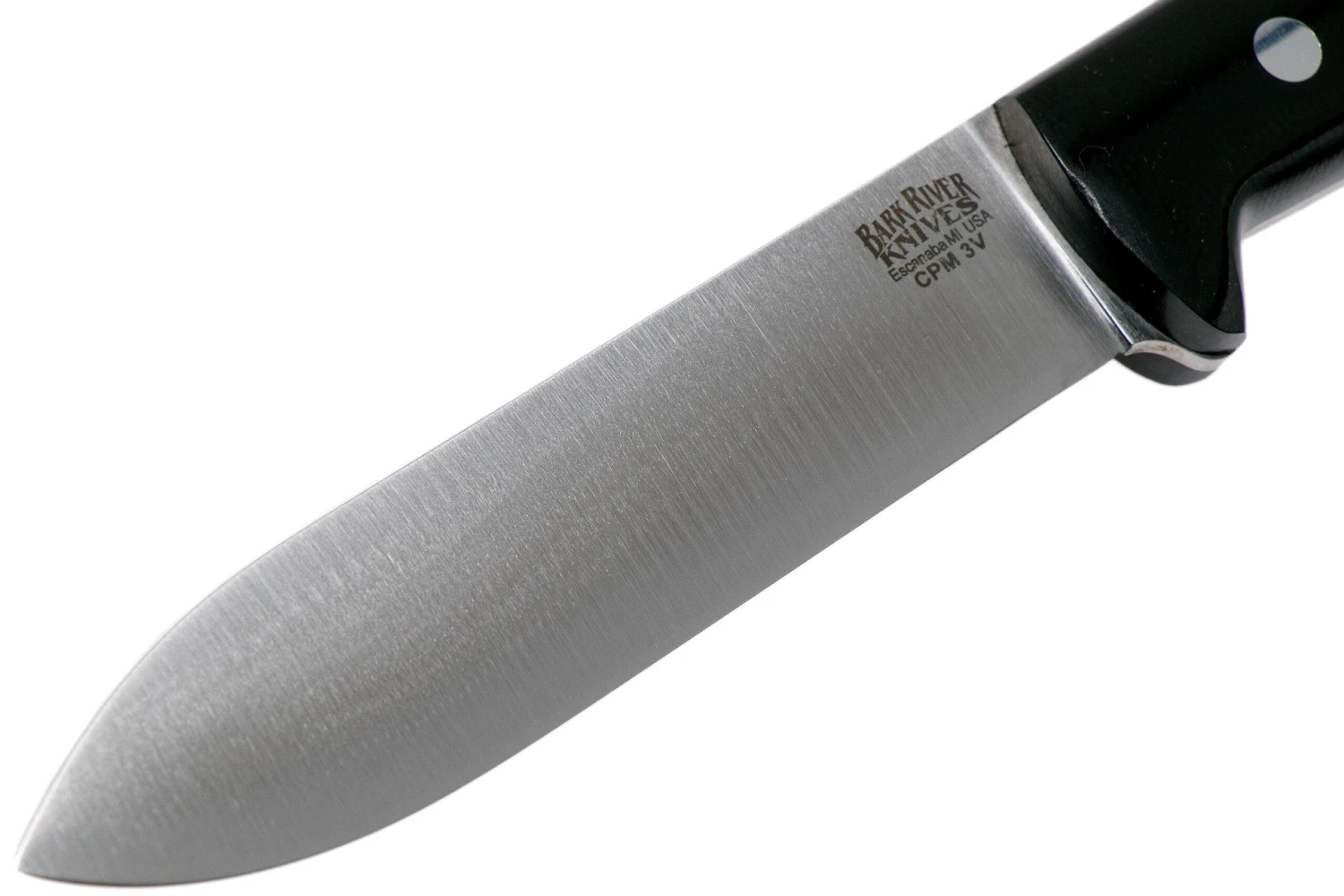 Bark River Kephart 5” CPM 3V, Black Canvas Micarta Cuchillo Bushcraft 5 Bark River Kephart 5” CPM 3V, Black Canvas Micarta Cuchillo Bushcraft - Imagen 3