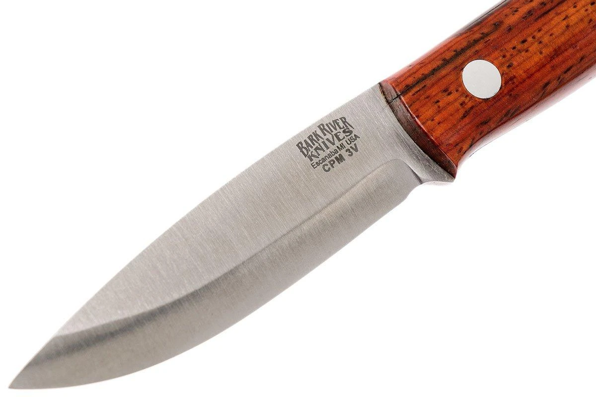 Bark River Mini Bushcrafter CPM 3V, Cocobolo #1 5 Bark River Mini Bushcrafter CPM 3V, Cocobolo #1 - Imagen 3
