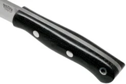 Bark River Mini Aurora Hunter CPM 3V, Black Canvas Micarta -Victorinox Ventas BRK06 028BRKC 05 bark river knives